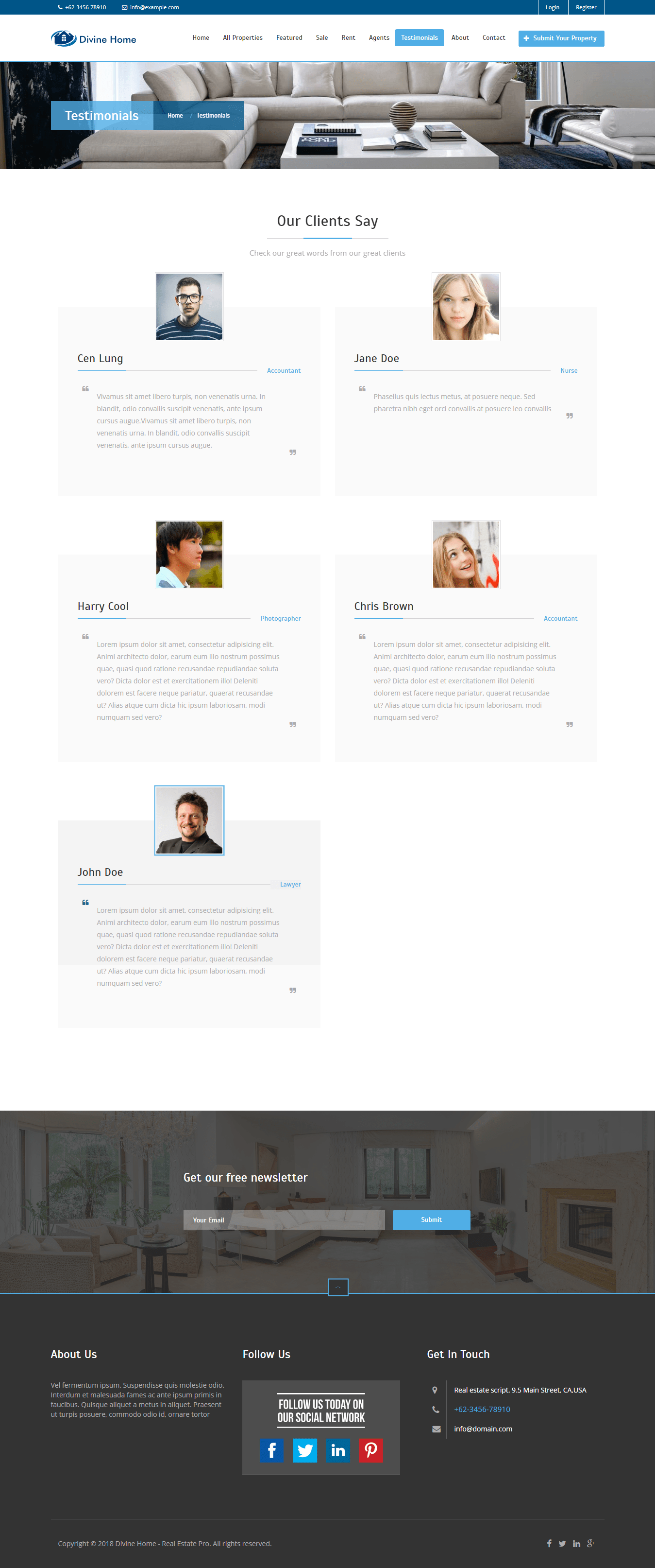 Divine Home Laravel Real Estate Portal Pro by scriptscode7 CodeCanyon